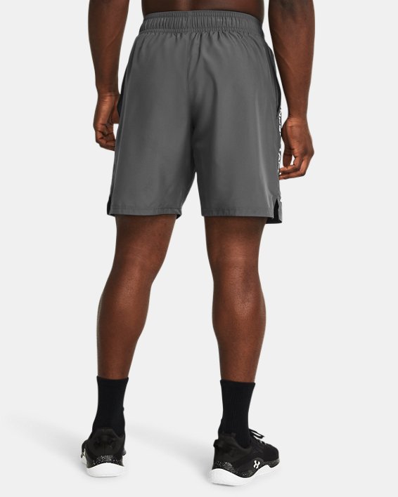 Men's UA Tech™ Woven Wordmark Shorts, Gray, pdpMainDesktop image number 1